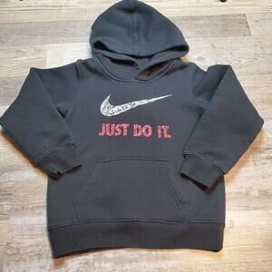Nike 6x girls black hoodie